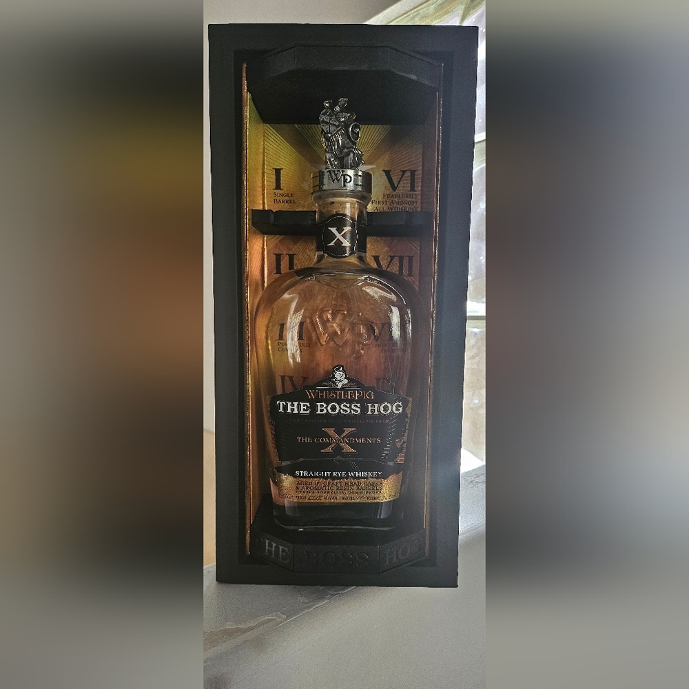 Whistle Pig The Boss Hog X Commandments Straight Rye Whiskey